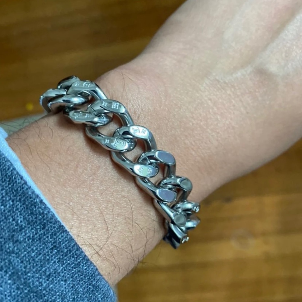 Louis Vuitton Chain Links Bracelet with Monogram